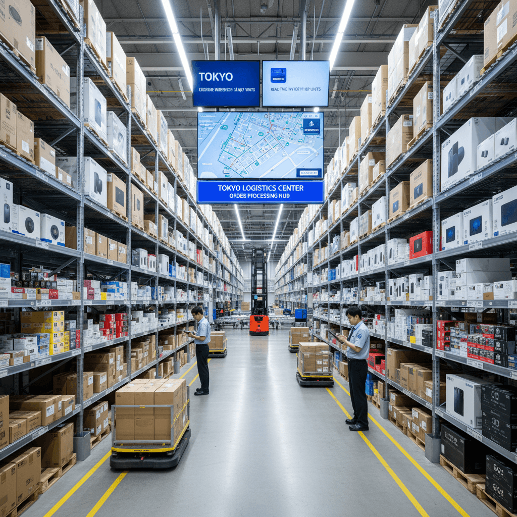 東京の物流拠点